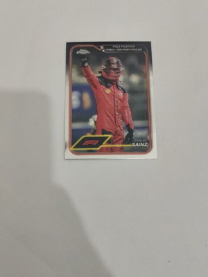 Συλλεκτική κάρτα F1 Carlos Sainz, άριστη κατάσταση