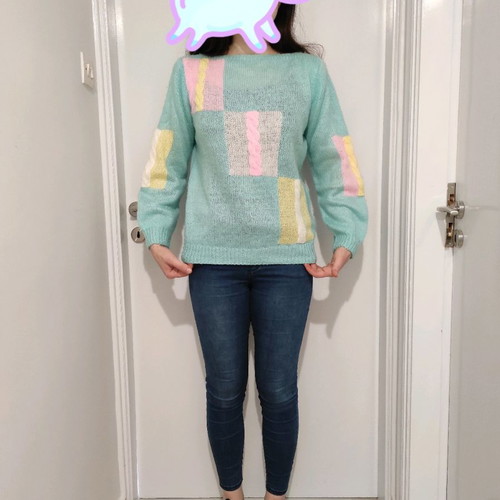 Handmade wool sweater used