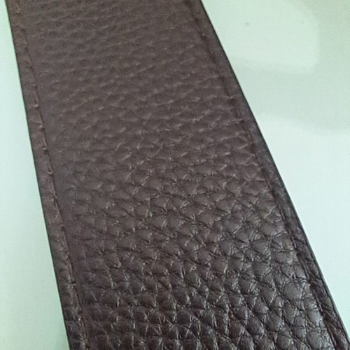 Louis Vuitton reversible leather belt with interchangeable buckles