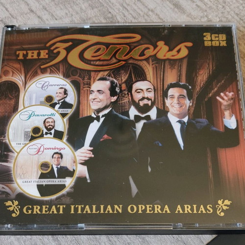 The 3 Tenors triple CD used, classical music