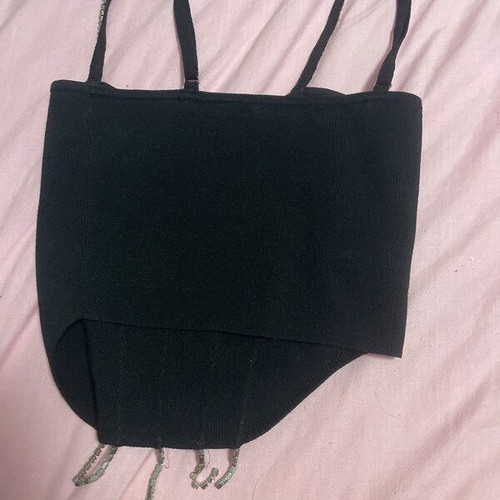 Bershka blouse like new, size XS, black