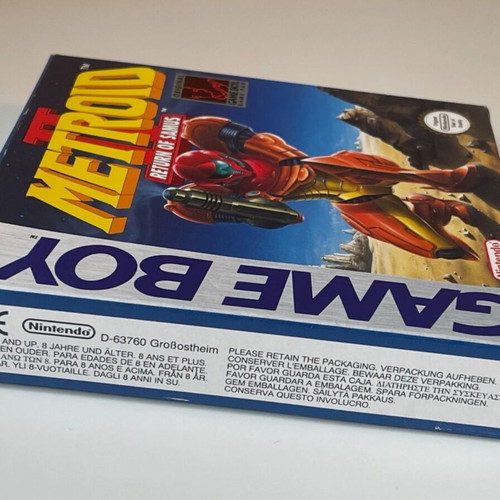 Metroid II Game Boy like new complete set