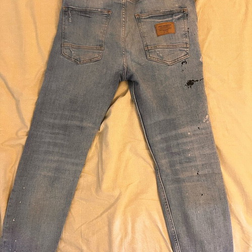Zara men's pants like new, size L, blue