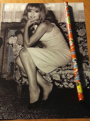 Photo Aliki Vougiouklaki portrait 14×20 new, glossy paper