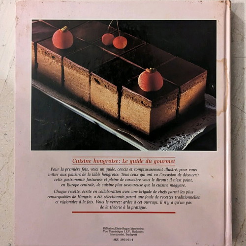 Cookbook Hungarian cuisine like new, in French