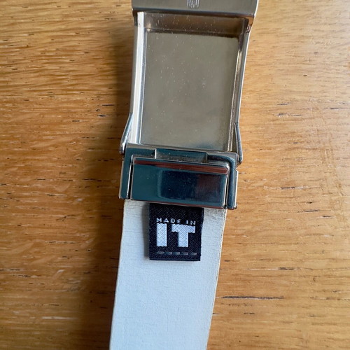 Ferre Jeans belt like new, leather beige size 90