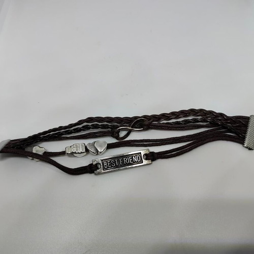 Friendship bracelet multilayer with messages like new