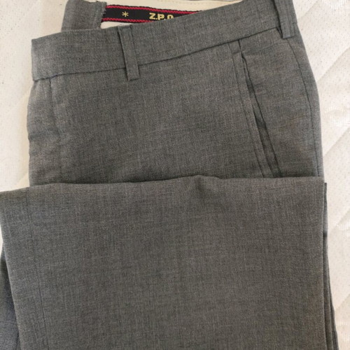 Men's pants like new, size L, dark gray