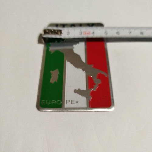 Italian metal aluminum emblem new with UV protection