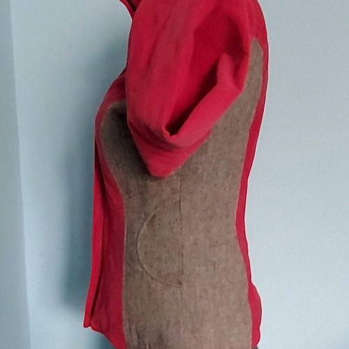 St-Martins red jacket like new with lining and thick padding