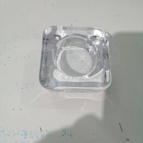 Glass tealight candle holder new