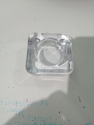 Glass tealight candle holder new