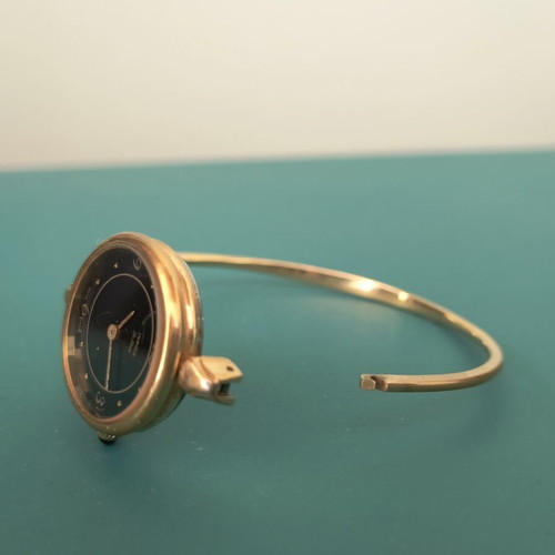 Vintage ρολόι Indica de luxe με ελβετικό μηχανισμό, επιχρυσωμένο, σαν καινούργιο