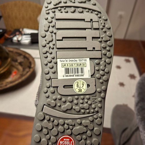 FitFlop boots new with sheepskin fur gray size 38