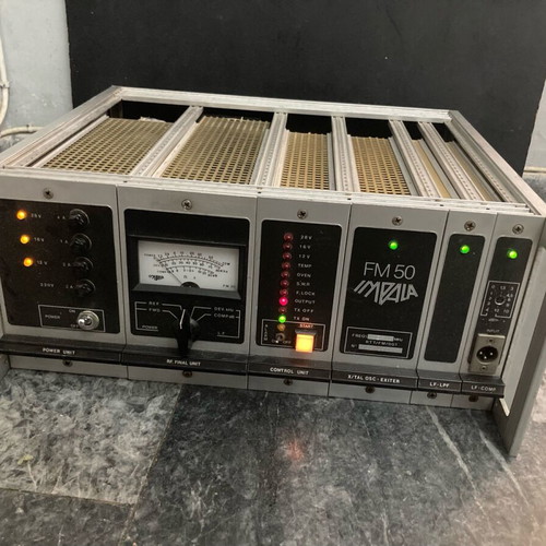 FM Transmitter used for Radio Broadcasts with FM 50 Power Unit