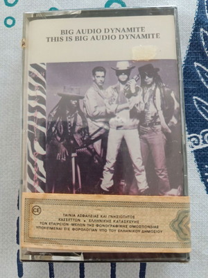 Big Audio Dynamite This Is Big Audio Dynamite cassette tape like new