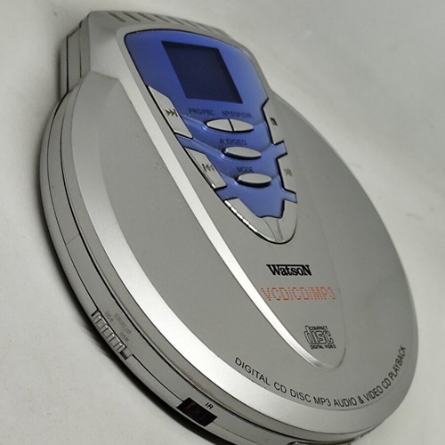 Watson MCD7560 portable vintage VIDEO VCD/CD/MP3 player, new in box