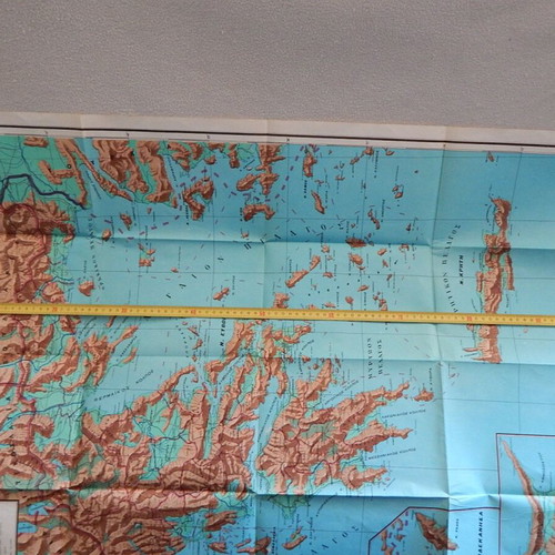 Relief Map of Greece - Political