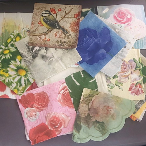 Decorative napkins new, pack of 20 pieces