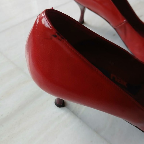 Salvador Sapena leather shoes patent leather size 40 like new