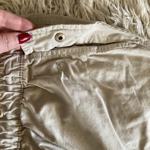 H&M beige loose fit teen pants
