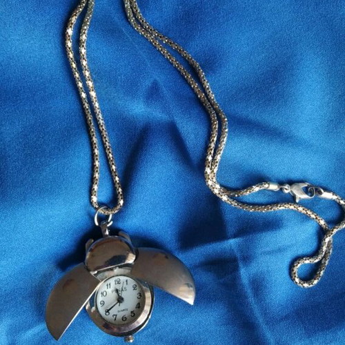 Ladybug pendant watch like new