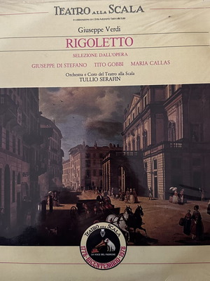 Rigoletto vinyl like new, classical genre
