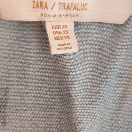 Zara short jumpsuit like new, blue turquoise, size XS