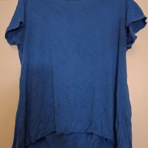 Loose blouse like new, blue with lace back design