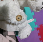 Stuffed lamb like new