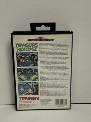 Dragon's Revenge Sega Mega Drive PAL game, Tengen CIB