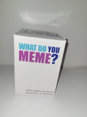 What do you Meme παιχνίδι σαν καινούργιο με κάρτες