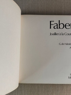 Faberge Joaillier à la Cour de Russie βιβλίο μεταχειρισμένο, γαλλικά