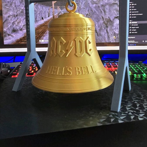 AC/DC Hell Bell with Stand New