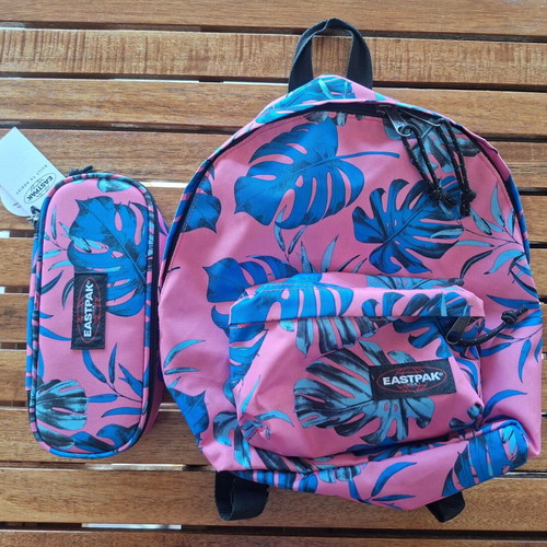 Eastpak pencil case with two compartments, new