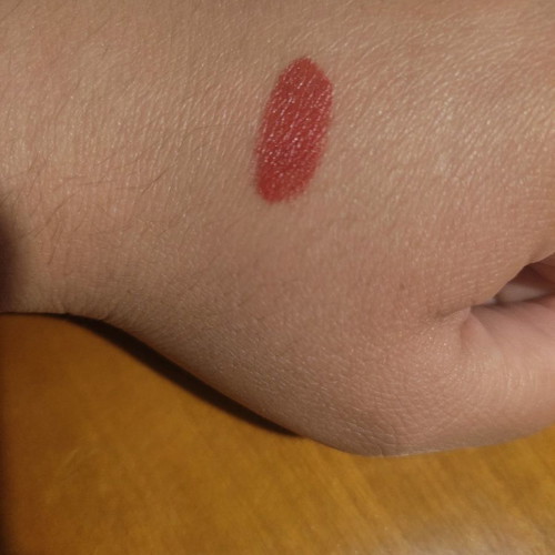 Miss Lirenn lipstick used with matte finish and warm shade