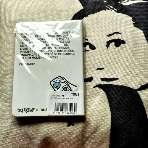 Tous notebook new, collaboration with Monstruo Espagueti