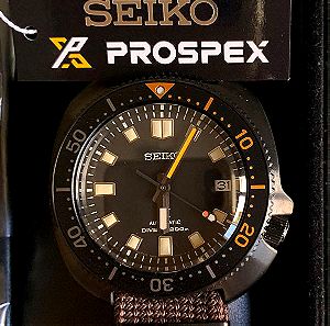 SEIKO 'Willard' 598/5500 MADE IN JAPAN Ρολοι Αυτοματο Limited Edition Prospex Black Series!