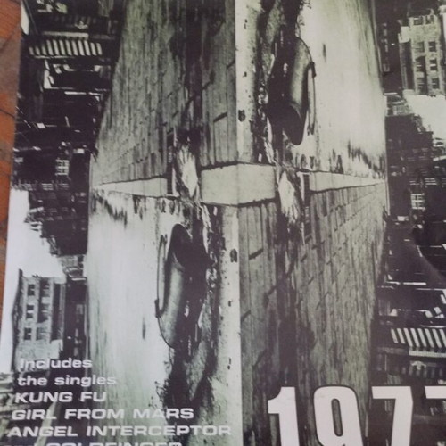 Ash 1977 Promo αφίσα μεταχειρισμένη, περίπου 55x36 εκ.