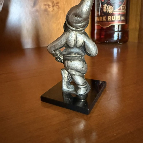Metal decorative gnome over 50 years old, like new