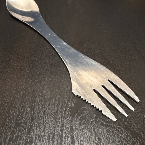 Camping 3-in-1 knife fork new