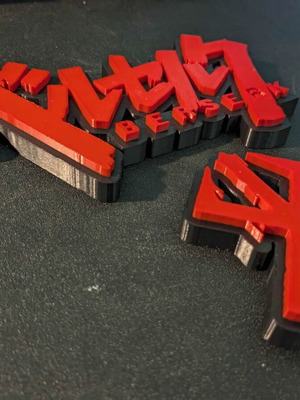 Berserk Logo και Σύμβολο 3D printed, καινούργιο, PLA+