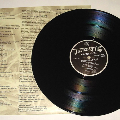 Morbid Angel Domination LP like new, metal