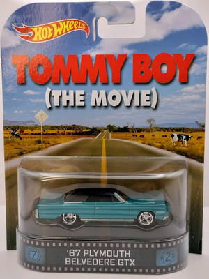 Hot Wheels '67 Plymouth Belvedere GTX Tommy Boy The Movie 2014 Retro Series new