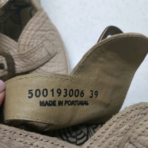 Fly London platforms like new, size 39, beige