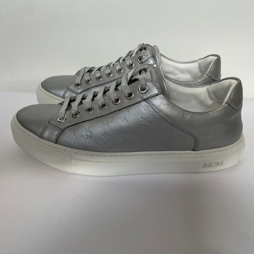MCM leather sneakers gray like new, size EU 37