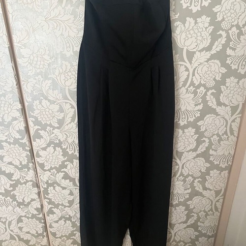 Strapless one-piece jumpsuit like new, black, size XL