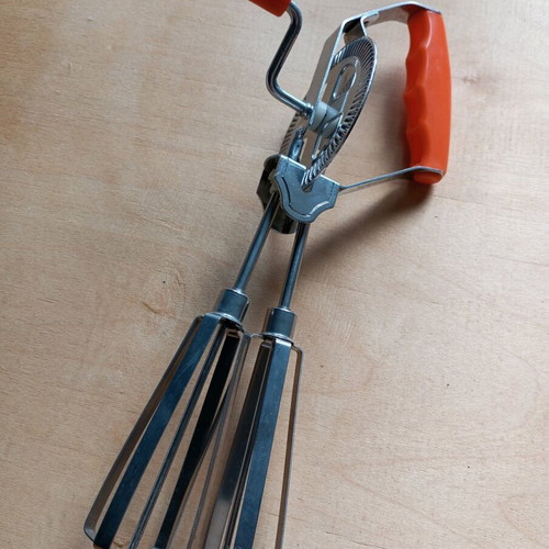 Retro hand mixer new from late 1970s