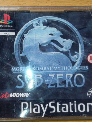 Mortal Kombat Mythologies Sub-Zero PS1 game