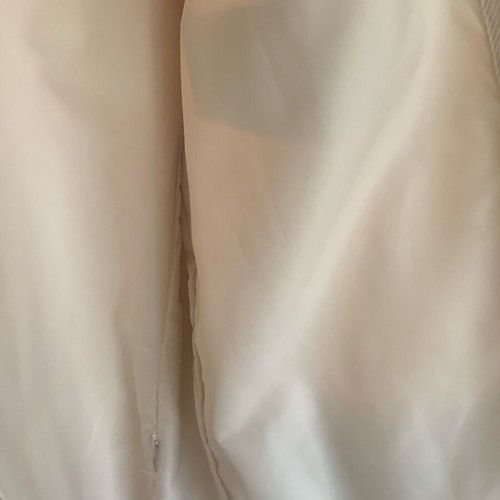 H&M women's cargo jacket made of diagonal fabric like new, beige